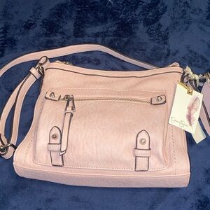 Jessica Simpson Light Pink Crossbody Bag